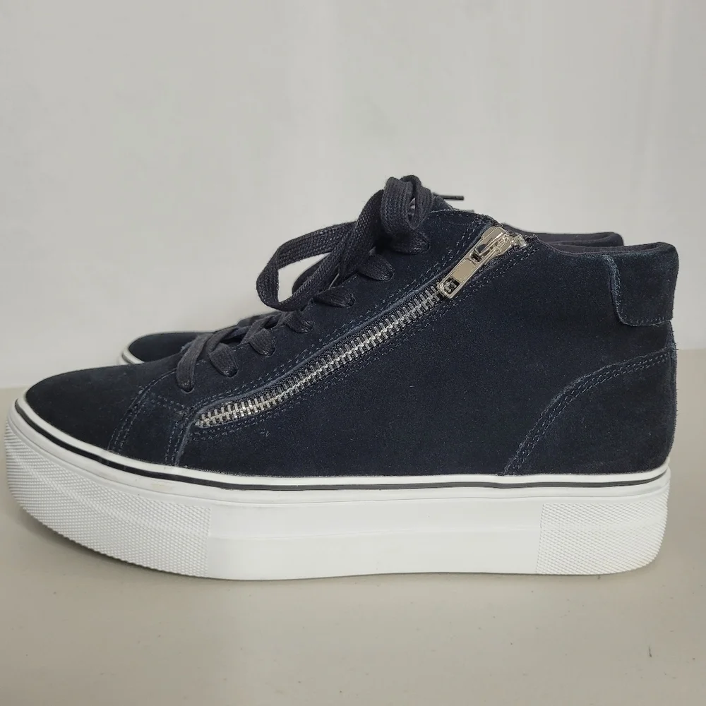 Steve Madden Gryphon Suede Leather Platform Sneaker - 8.5